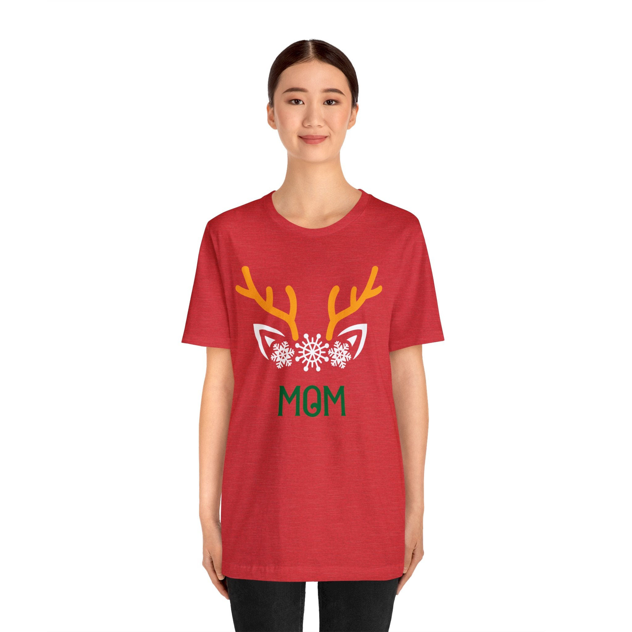 Mom Christmas Unisex Jersey Short Sleeve Tee