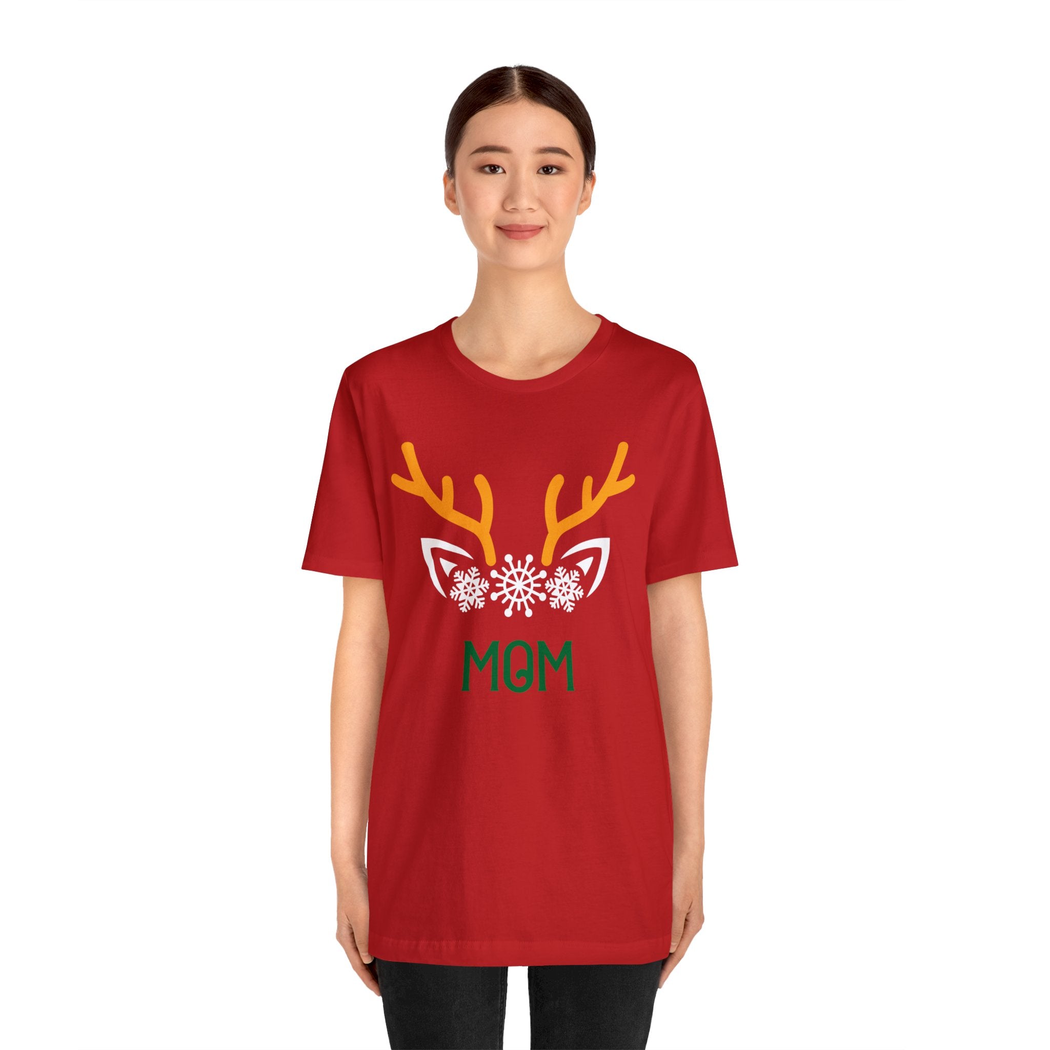 Mom Christmas Unisex Jersey Short Sleeve Tee