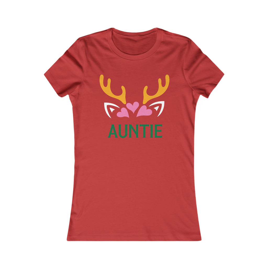 Auntie Christmas Women's Favorite Tee