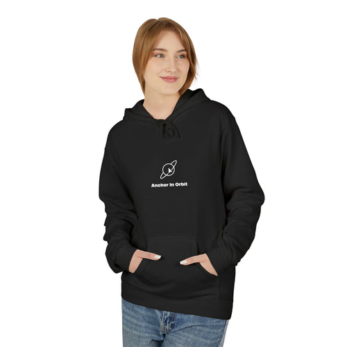 Minimalist 'Anxious but Okay' Hoodie — Cozy Mental Health Awareness Sweatshirt