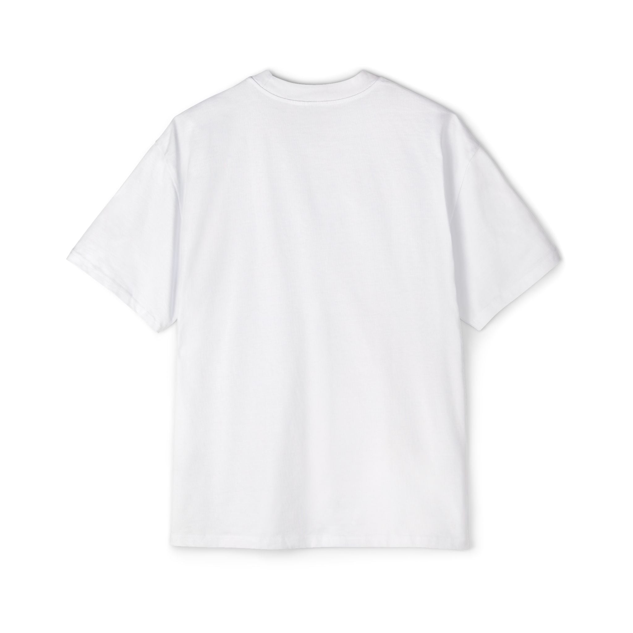 Minimalist 'Sanctuary in Orbit' Oversized Tee — Men's Space Graphic Shirt