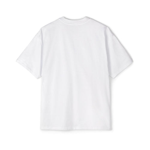 Minimalist 'Sanctuary in Orbit' Oversized Tee — Men's Space Graphic Shirt