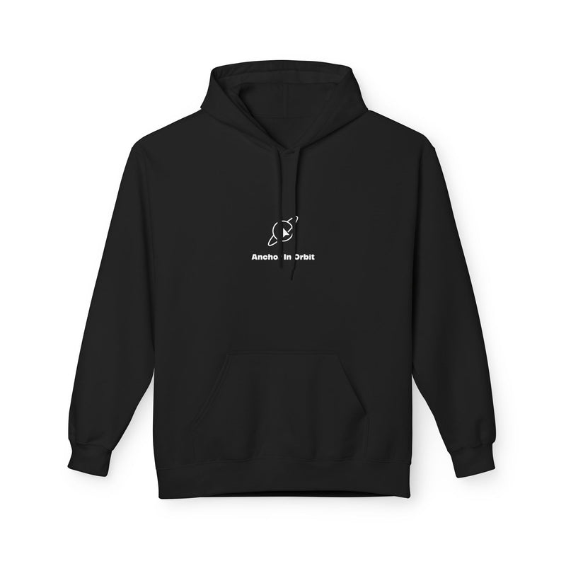 Minimalist 'Anxious but Okay' Hoodie — Cozy Mental Health Awareness Sweatshirt