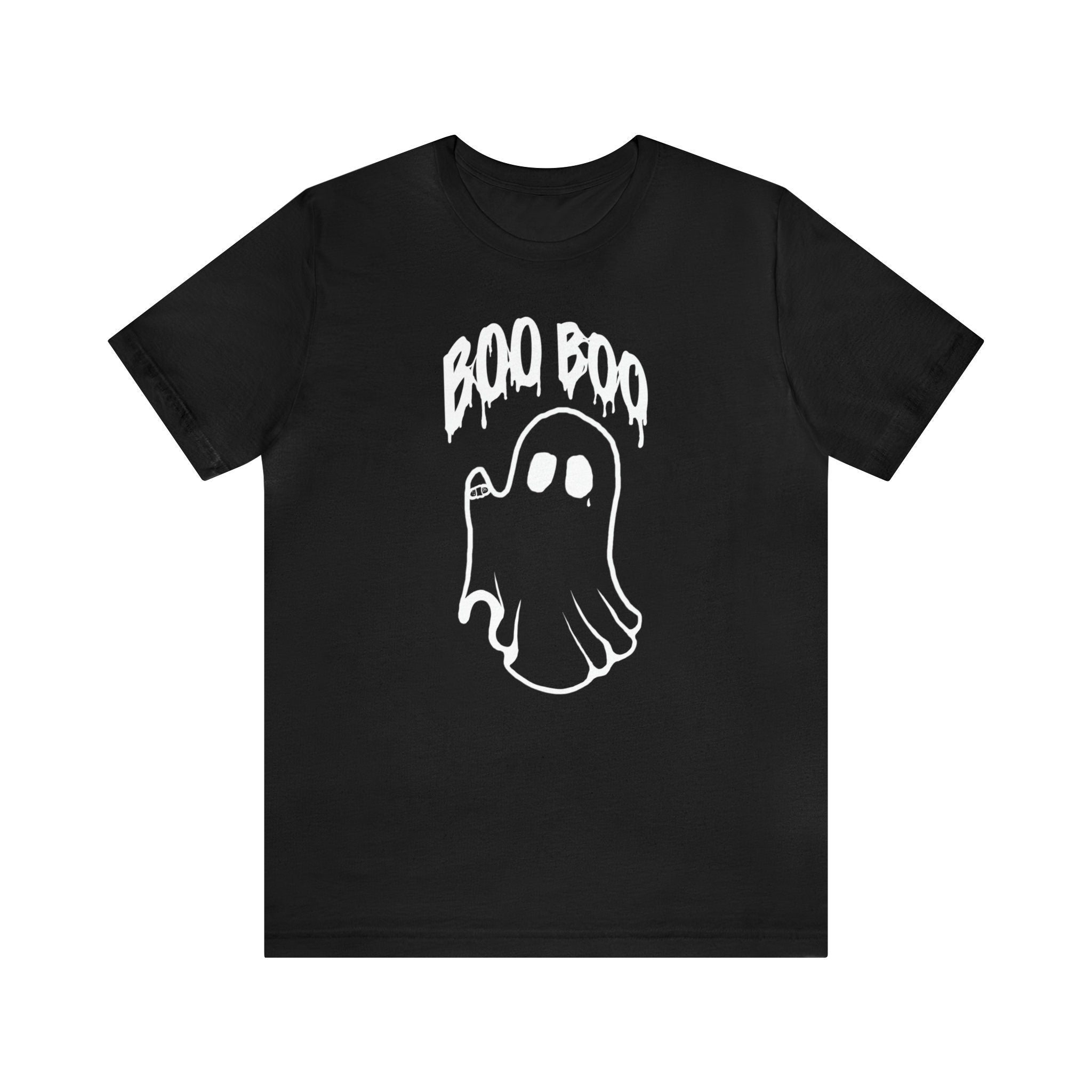 Boo Boo Halloween Ghost Unisex Jersey Short Sleeve Tee Black